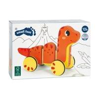 Small Foot Динозавър за дърпане, дървен - 2 Small Foot Динозавър за дърпане, дървен - 2