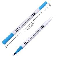 Foska Маркер-четка Brush Pen, 12 цвята - 2