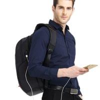 Раница за лаптоп Kingsons Trailtech, 17&amp;#039;&amp;#039;, 27 L, черна - 2