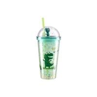 Чаша Takk Lagro 40, със сламка, динозавър, 450 ml, асорти - 3 Чаша Takk Lagro 40, със сламка, динозавър, 450 ml, асорти - 3