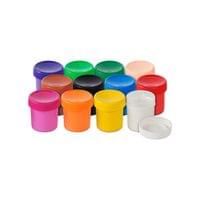 Faber-Castell Темперни бои, 20 ml, 12 цвята, в бурканчета - 4 Faber-Castell Темперни бои, 20 ml, 12 цвята, в бурканчета - 4