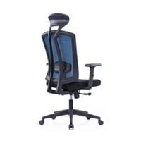Директорски стол RFG Brixxen HB, дамаска и меш, Tilt механизъм, до 120... - 3