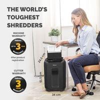 Шредер за унищожаване на документи Fellowes Automax 80M, Soho, Mini-Cut,... - 2