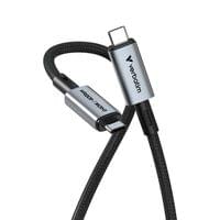 Кабел Verbatim Sync&amp;Charge, магнитен, USB Type-C към USB Type-C, 240 W,... - 2