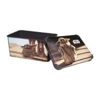 Disney Комплект The Mandalorian, кутия за съхранение 10 L, чаша, чиния и... - 5