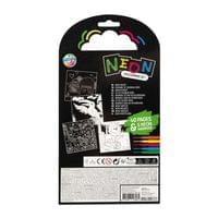 Moxy Книжка за оцветяване Джунгла, неонова, 40 листа - 2