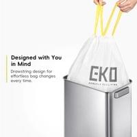 Торби за смет Eko, тип G, с връзка, 50-90 L, 10 броя - 5