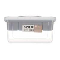 Кутия с капак и органайзер Kipit, 5 L, сив - 2