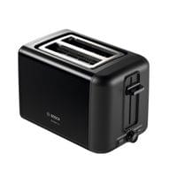 Тостер Bosch DesignLine TAT3P423, черен, 970 W - 1 Тостер Bosch DesignLine TAT3P423, черен, 970 W - 1