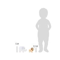 Small Foot Комплект животни, дървени, за подреждане, 7 части - 2