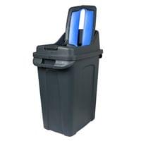 Кош за отпадъци Planet, за разделно събиране, 50 L, син - 2