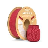 Филамент за 3D принтер Elegoo PLA Matte, 1.75 mm, 1 kg, рубиненочервен - 1
