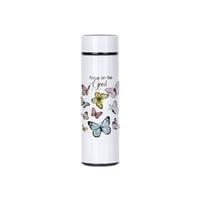 BESTSUB Термос, с температурен индикатор, инокс, 450 ml, бял - 4