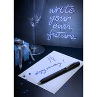 Faber-Castell Химикалка Grip 2010, автоматична ,черна - 3