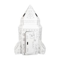 Small Foot Къща - Ракета за игра, картонена, 105 х 105 х... - 1