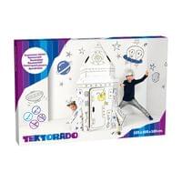 Small Foot Къща - Ракета за игра, картонена, 105 х 105 х... - 4