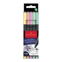 Faber-Castell Grip Тънкописец, 0.4 mm, пастелен, 5 цвята - 1