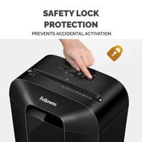 Шредер за унищожаване на документи Fellowes Powershred LX70, Cross-Cut,... - 3