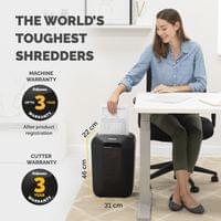 Шредер за унищожаване на документи Fellowes Powershred LX70, Cross-Cut,... - 6