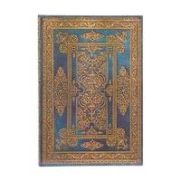 Paperblanks Тефтер Blue Luxe, Midi, широки редове, твърда... - 1