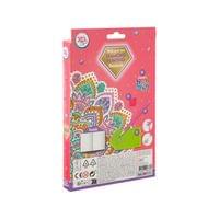 Moxy Тетрадка Мандала, за рисуване с мъниста, А5, розова - 2