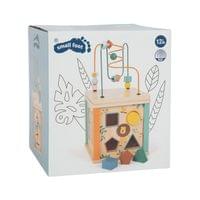 Small Foot Куб Сафари, дидактичен, дървен, 20 х 20 х 38 cm - 8