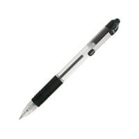 Zebra Химикалка Z-Grip, прозрачна, 1.0 mm, черна - 1