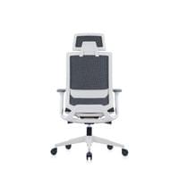 Ергономичен стол RFG Meteor X White HB, дамаска и меш, до 130 kg, черна... - 3