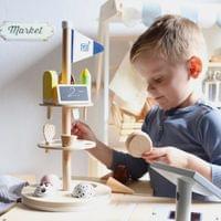 Small Foot Щанд за сладолед, с принадлежности, дървен - 3