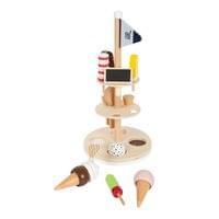 Small Foot Щанд за сладолед, с принадлежности, дървен - 4