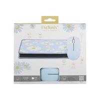 Комплект мишка TNB и пад Exclusiv Daisy, USB Type-A, 3... - 4 Комплект мишка TNB и пад Exclusiv Daisy, USB Type-A, 3... - 4