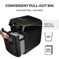 Шредер за унищожаване на документи Fellowes AutoMax 150C, Cross-Cut, 32... - 7 Шредер за унищожаване на документи Fellowes AutoMax 150C, Cross-Cut, 32... - 7
