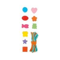 Small Foot Мъниста за нанизване, в кутия, 84 броя - 3 Small Foot Мъниста за нанизване, в кутия, 84 броя - 3