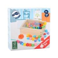 Small Foot Мъниста за нанизване, в кутия, 84 броя - 5 Small Foot Мъниста за нанизване, в кутия, 84 броя - 5