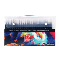 Foska Маркер-четка Brush, 72 цвята - 1