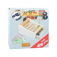 Small Foot Касов апарат, с пари, детски, дървен, 14 х 16 х 10 cm - 2 Small Foot Касов апарат, с пари, детски, дървен, 14 х 16 х 10 cm - 2