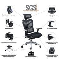 Ергономичен стол RFG TECH@GAMES, Multi-function механизъм, до 250 kg,... - 6 Ергономичен стол RFG TECH@GAMES, Multi-function механизъм, до 250 kg,... - 6