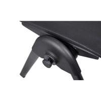Посетителски стол RFG Sweet Black, полипропилен, до 120 kg, черен, 4... - 2