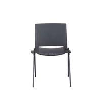 Посетителски стол RFG Sweet Black, полипропилен, до 120 kg, черен, 4... - 7