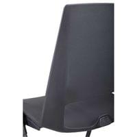 Посетителски стол RFG Sweet Black, полипропилен, до 120 kg, черен, 4... - 10