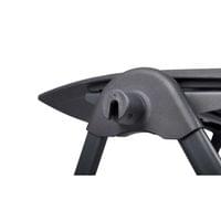 Посетителски стол RFG Sweet Black, полипропилен, до 120 kg, черен, 4... - 11