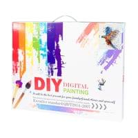 Foska Комплект рисуване по номера Папагал, 40 x 50 cm - 4