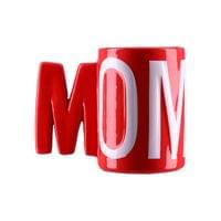 Чаша Takk Toby, Mum, керамична, червена - 1 Чаша Takk Toby, Mum, керамична, червена - 1
