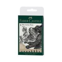 Faber-Castell Тънкописец Pitt, XXS, S, F, M, B, C, Fude... - 1 Faber-Castell Тънкописец Pitt, XXS, S, F, M, B, C, Fude... - 1