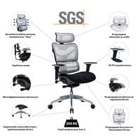 Ергономичен стол RFG TECH@GAMES, Multi-function механизъм, до 250 kg,... - 6