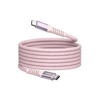 Кабел Verbatim Sync&amp;amp;Charge, магнитен, USB Type-C, 100 W, 120 cm, розов - 1