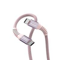 Кабел Verbatim Sync&amp;Charge, магнитен, USB Type-C, 100 W, 120 cm, розов - 2