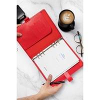 Filofax Органайзер Saffiano, A5, червен - 4 Filofax Органайзер Saffiano, A5, червен - 4