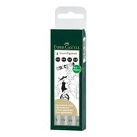 Faber-Castell Тънкописец Ecco Pigment, 4 броя - 1 Faber-Castell Тънкописец Ecco Pigment, 4 броя - 1