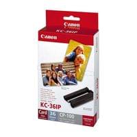 Комплект цветно мастило и хартия Canon KC-36IP, 86 x 54 mm - 1